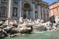 Location Trevi Fountain Rome